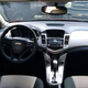 The car has a digital display for the radio and one integrated with the gauge cluster
